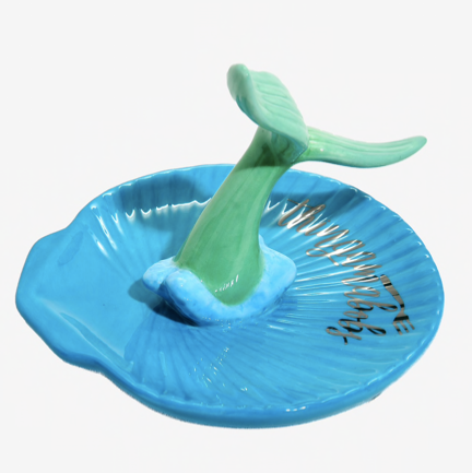 La Sirenita Joyero Ariel Sirena Azul