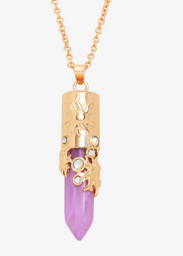 Enredados Collar Rapunzel Cuarzo