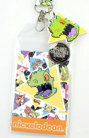 Porta gafete Rugrats Reptar Portagafetes