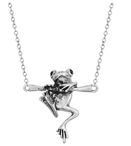 Collar Rana en Ramita