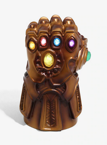 Thanos Guante Gemas del Infinito Lampara Escritorio