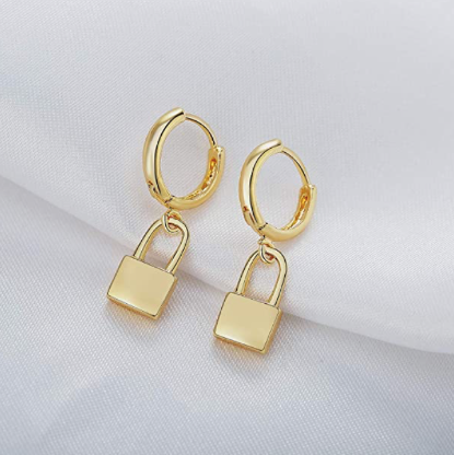 Hoops Arracadas Candado