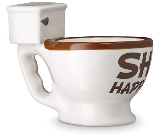 Taza Escusado de café divertida con forma de inodoro