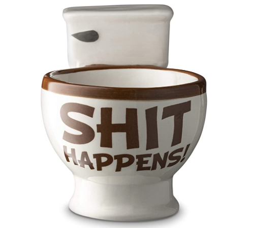 Taza Escusado de café divertida con forma de inodoro