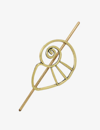 La Sirenita Broche Cabello Ariel Concha