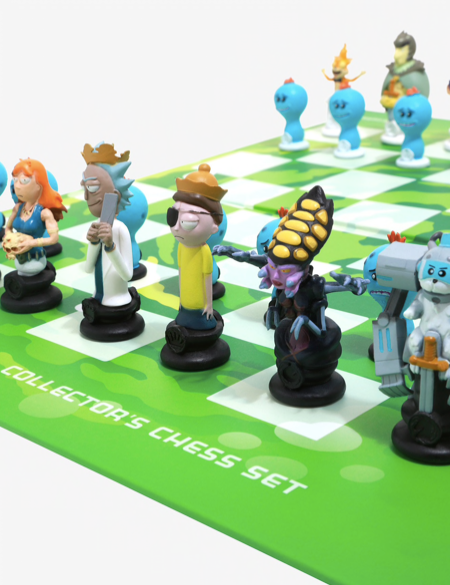 Rick y Morty Juego de Ajedrez