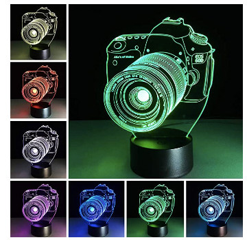 Camara Lampara Holografica