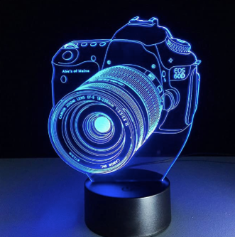 Camara Lampara Holografica