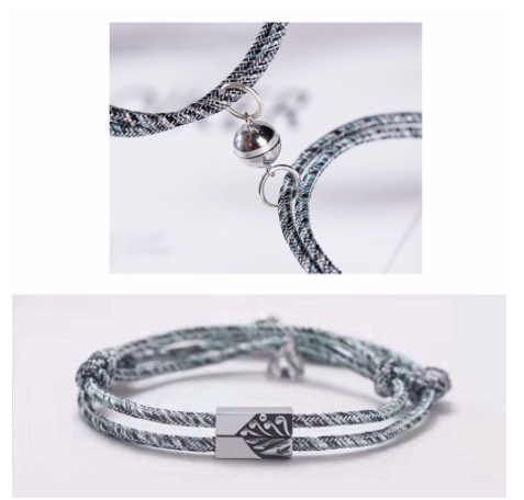 Set De Brazaletes Magneticos Pareja