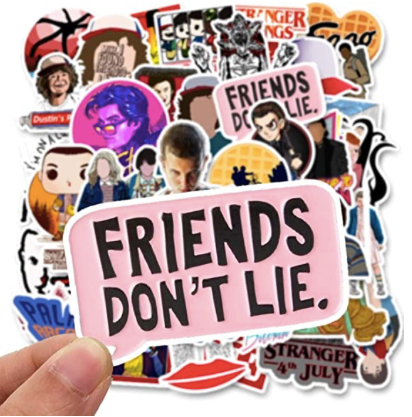 Stranger Things Set de Calcamonias Stickers