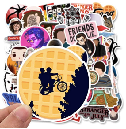 Stranger Things Set de Calcamonias Stickers