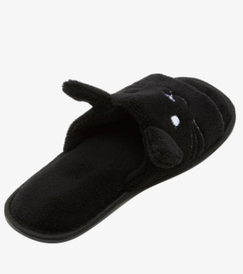 Pantunflas Gatito Negras Gato