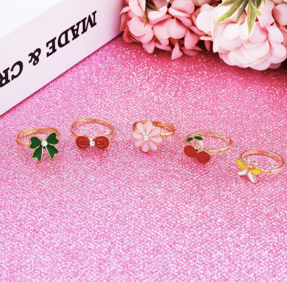 Set De Anillos Niña SUNMALL 36 anillos ajustables