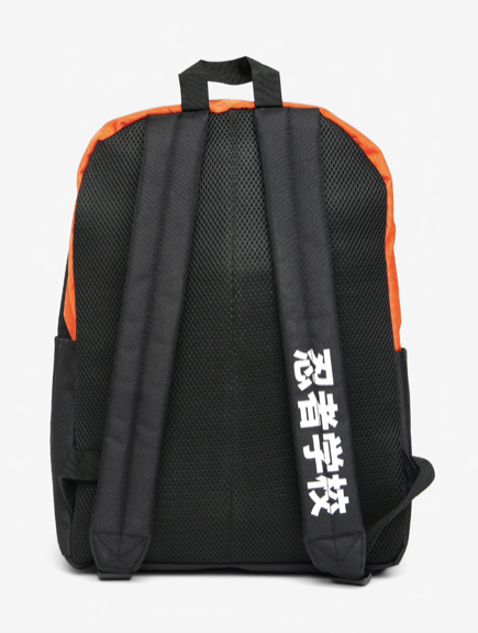 Naruto Mochila Detalles Naranjas