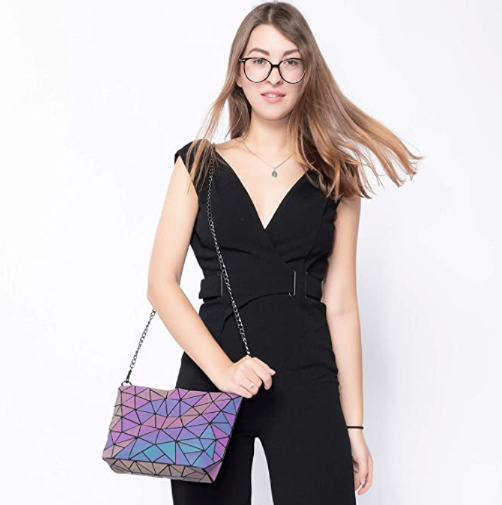 Bolso Crossbody Holografica Lumi