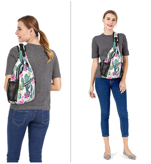 Mochila De Viaje Cactus y Flamingos