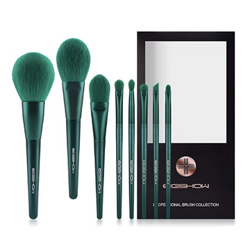 Eigshow Set De Brochas Maquillaje Esmeralda