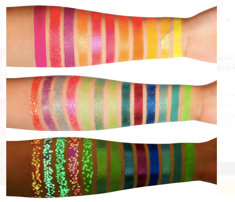 Paleta De Sombras Neon Glow Beauty Glazed