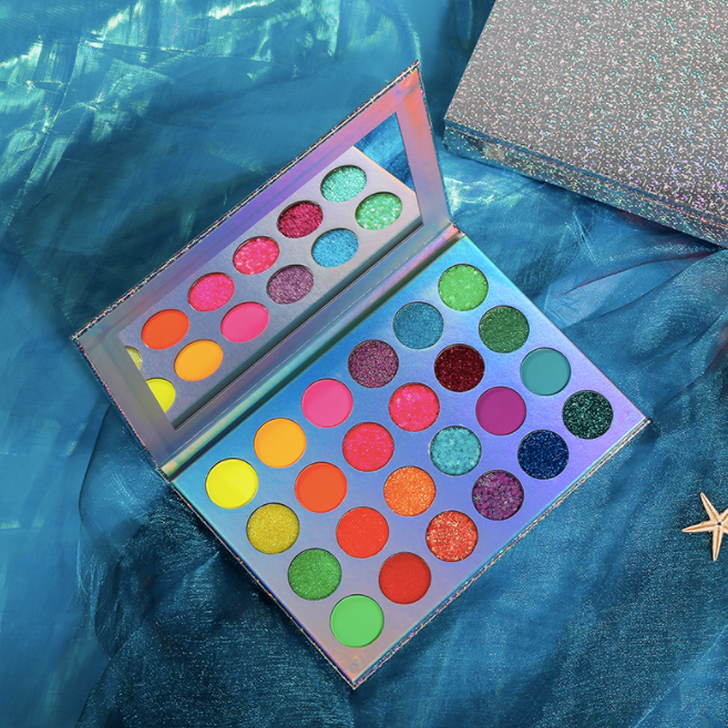 Paleta De Sombras Neon Glow Beauty Glazed