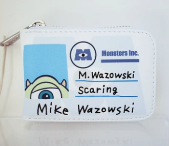 Monsters Inc Cartera Mike y Sullivan