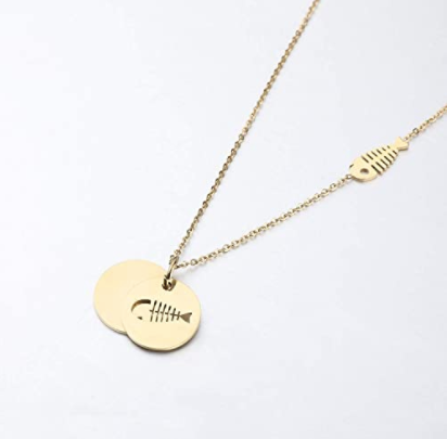 Collar Pescadito Dorado