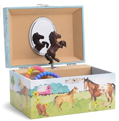 Caballo Caja Musical Joyero