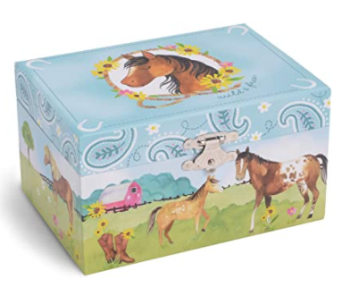 Caballo Caja Musical Joyero