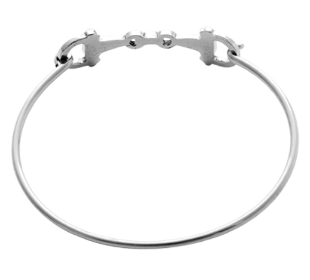 Caballo Pulsera Plateada Brazalete