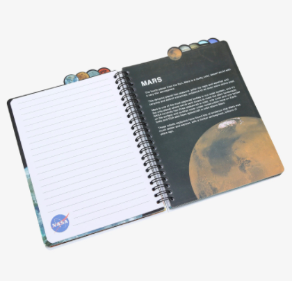 Cuaderno Nasa Planetas Galaxia