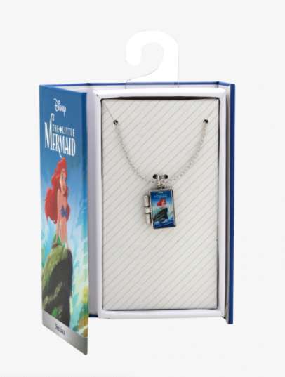 La Sirenita Collar Ariel Libro Relicario
