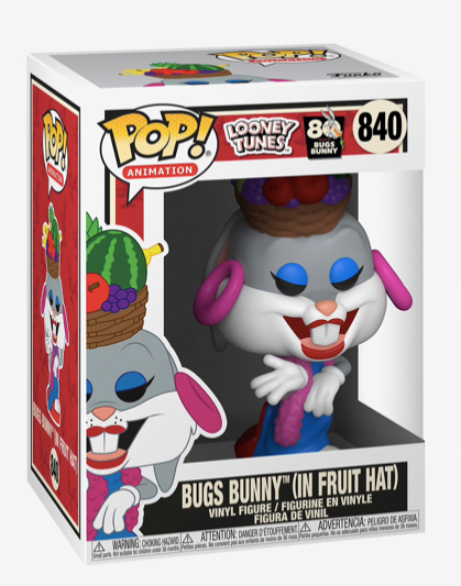Bugs Bunny Frutas Looney Tunes 80th Aniversario Funko