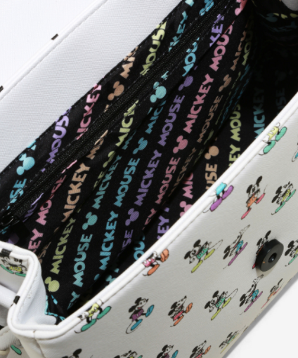 Mickey Mouse Bolsa CrossBody Poses Pastel Rainbow