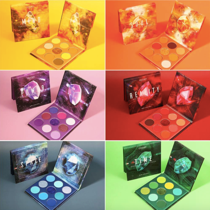 Set Gemas del Infinito Paletas Maquillaje