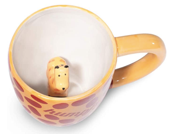 Taza Jirafa Bebe En El Interior