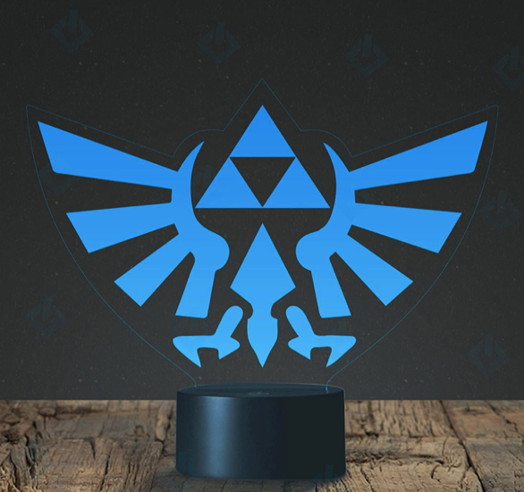 Lampara Holografica Zelda