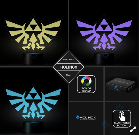 Lampara Holografica Zelda