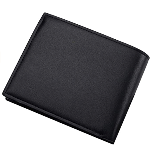 Naruto Cartera Blanco y Negro