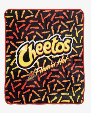 Cobija Cheetos Flaming Hot Negra