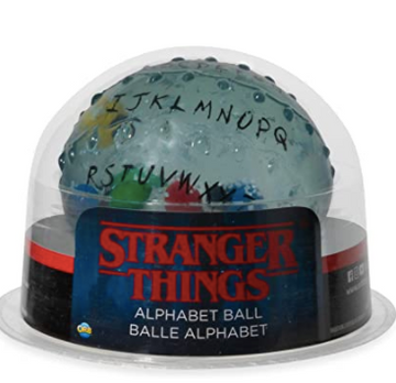Stranger Things Bola Goma Alfabeto