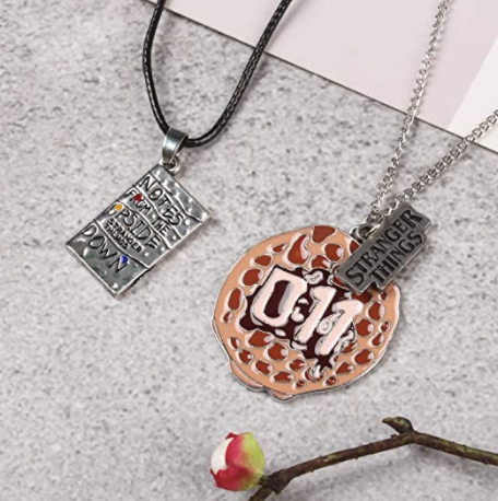 Stranger Things Set de Collares 2 Pcs BFF Waffles