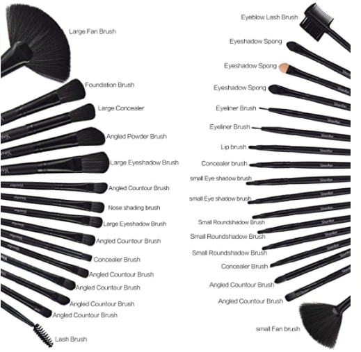 Set de 32 Brochas De Maquillaje Daxstar