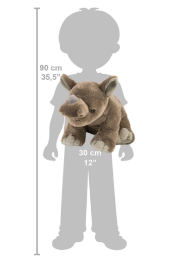 Rinoceronte Peluche 12 Pulgadas