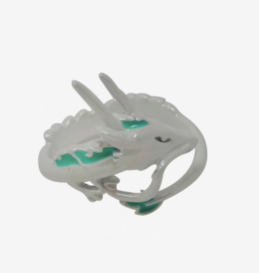 Estudio Ghibli Anillo Spirited Away Viaje de Chihiro Dragon