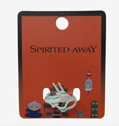 Estudio Ghibli Anillo Spirited Away Viaje de Chihiro Dragon