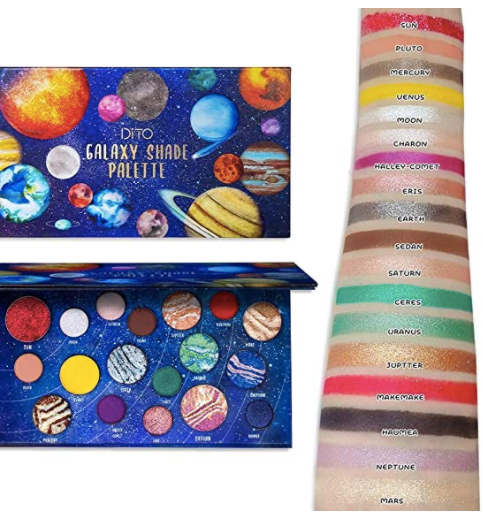 Paleta Galaxia Dito Cosmetics Sistema Solar