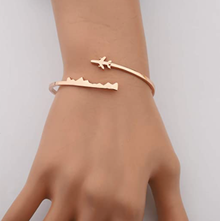 Brazalete Avion Montañas