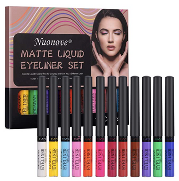 Set De Delineadores Ojos Colores