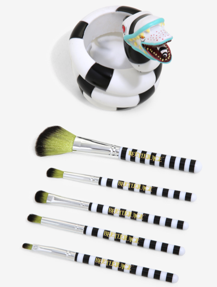 Beetlejuice Estuche De Brochas De Maquillaje