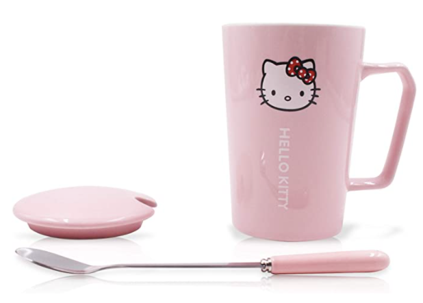 Hello Kitty Taza y Cuchara