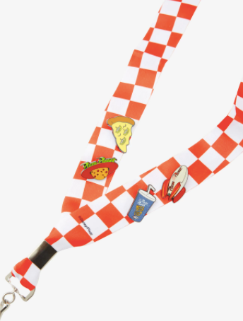 Toy Story Porta Gafete y Set de Pin Pizza Planeta